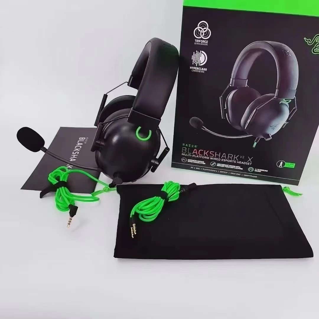Razer Headphones BlackShark V2 X wired gaming headset image 3