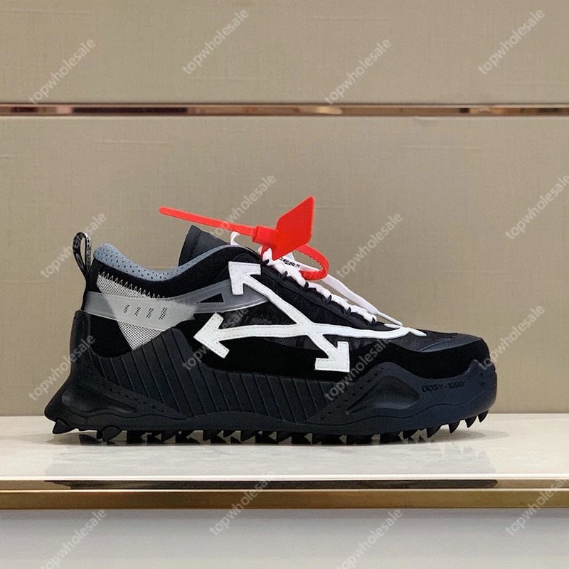 Off-White Sneakers ODSY-1000 arrow-design — Ivory white