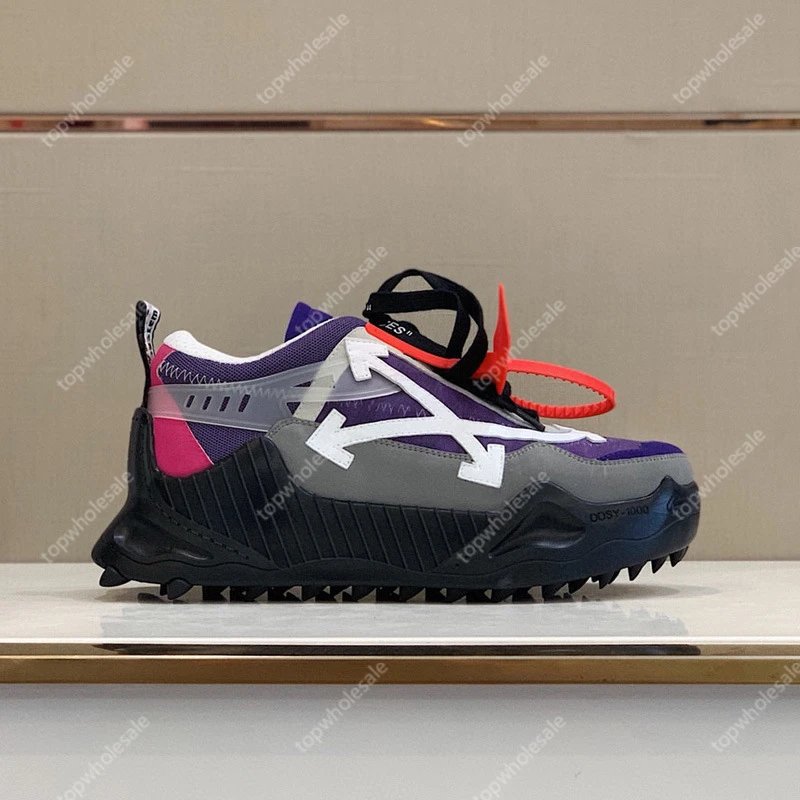 Off-White Sneakers ODSY-1000 arrow-design — Silver-gray