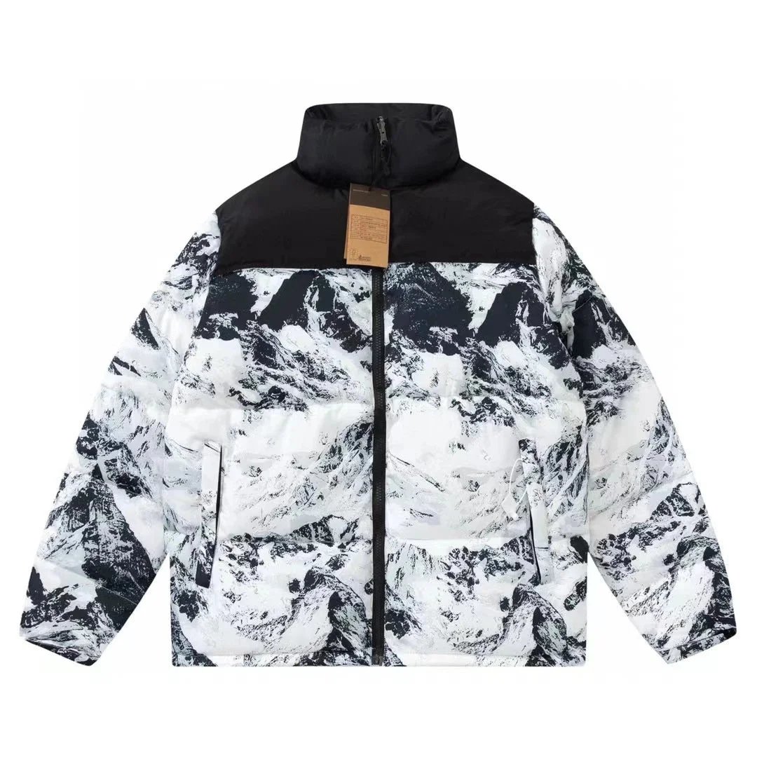The North Face Down Jackets 1996 color-block puffer jacket — Snow Mountain Fourth Generation