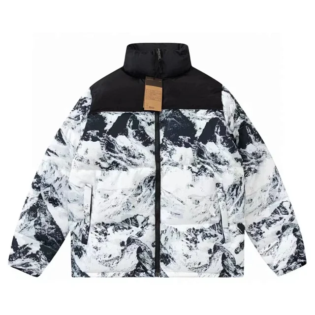 The North Face Down Jackets 1996 color-block puffer jacket product detail image 10