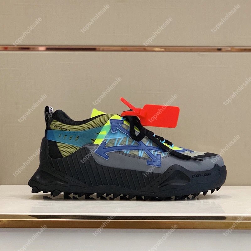 Off-White Sneakers ODSY-1000 arrow-design — Graphite color