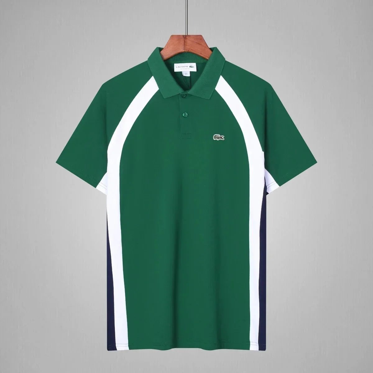 Lacoste Shirts Short-Sleeve Color-Block Polo Shirt — 11