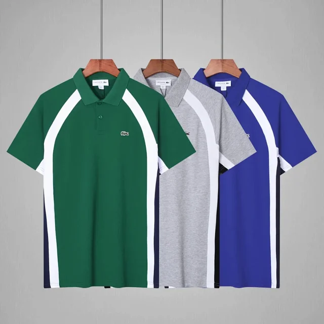 Lacoste Shirts Short-Sleeve Color-Block Polo Shirt product detail image 2