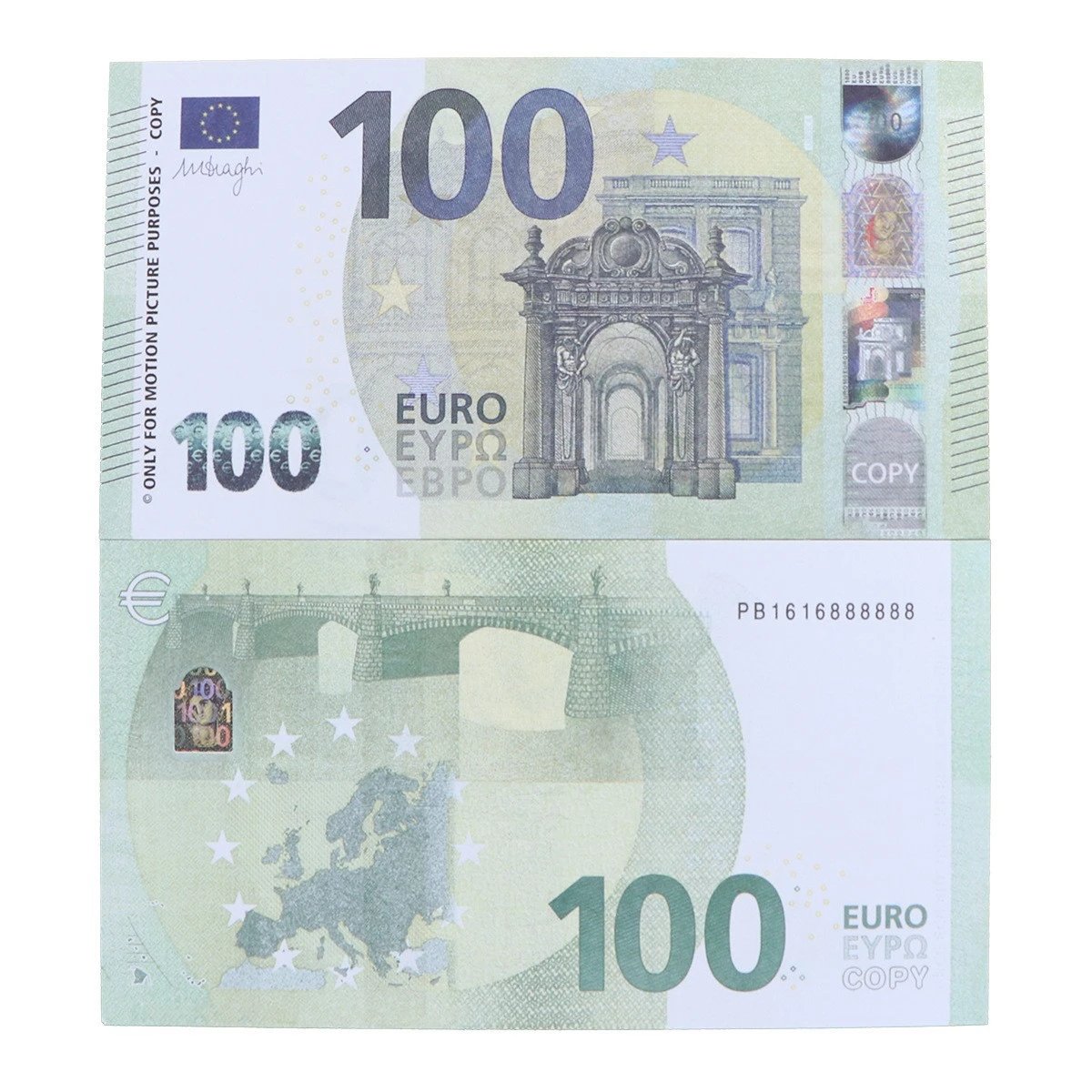 Euro - 100 (New Version Copy Reduced Size)