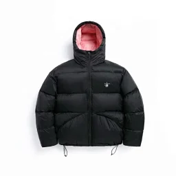 thumbnail for Cross-border foreign trade STU hooded cotton suit embroidered warm men and women couple style thickened casual versatile bread jacket jacket (not a quality problem, do not support unreasonable returns)