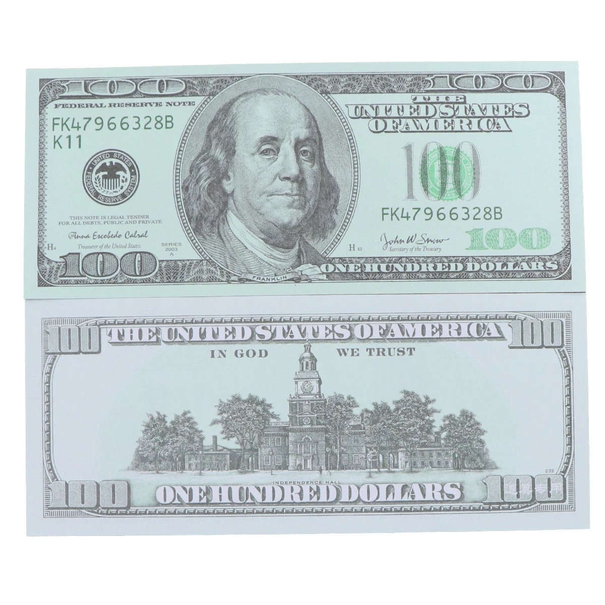 US Dollar - 100
