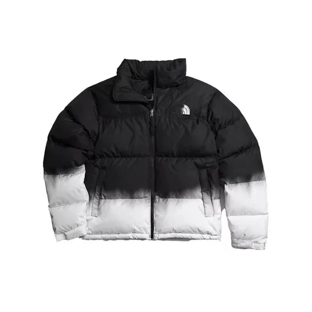 The North Face Down Jackets 1996 color-block puffer jacket product detail image 2