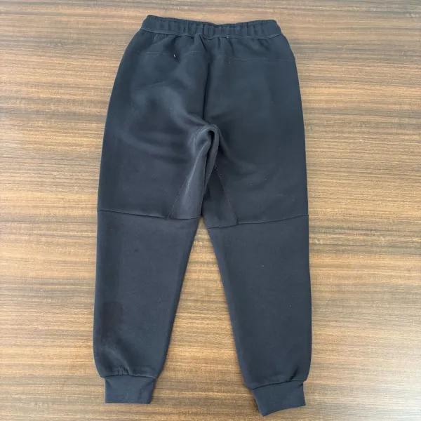 Nike Tech Fleece Joggers Black with Reflective Stripe Sweatpants - 31