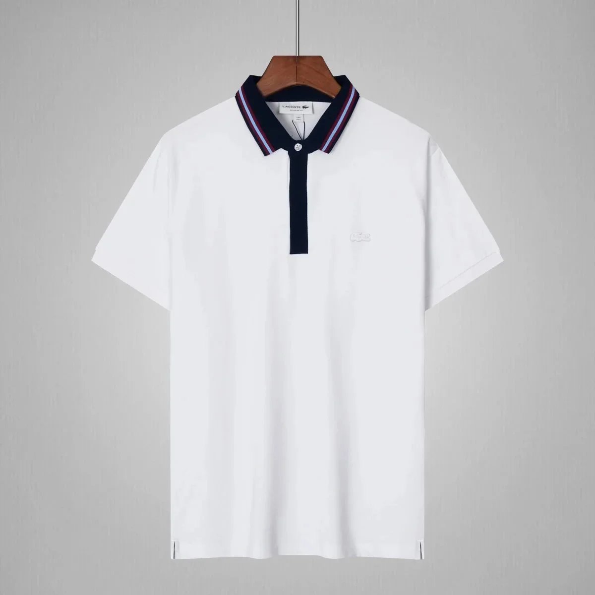 Lacoste Shirts Short-Sleeve Color-Block Polo Shirt — 16