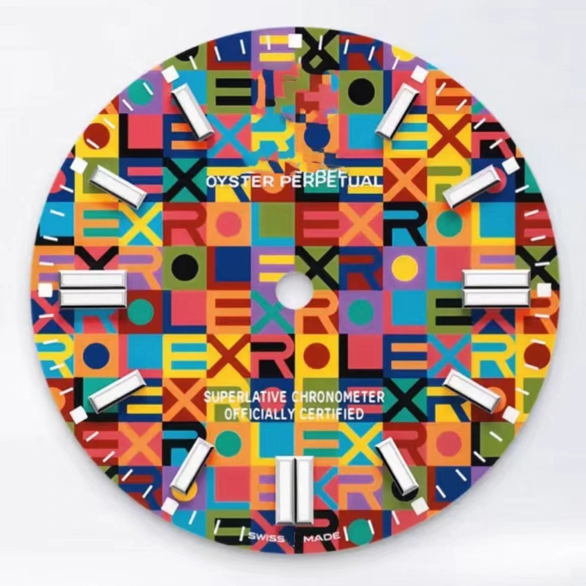 Rolex Colorful Dial Mechanical Watch image 5