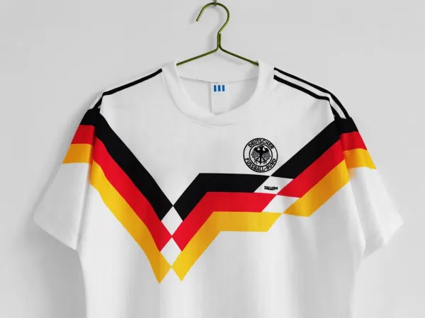 National Team Retro Soccer Jerseys Multicolor Jersey - 17