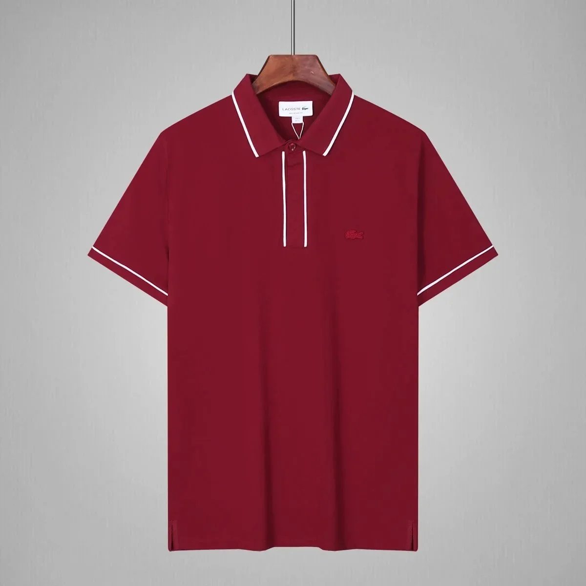 Lacoste Shirts Short-Sleeve Color-Block Polo Shirt — 6
