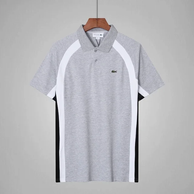 Lacoste Shirts Short-Sleeve Color-Block Polo Shirt product detail image 5
