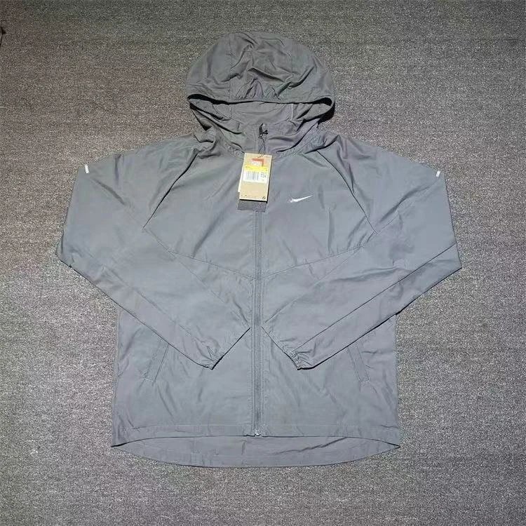 Nike Tracksuits DD4747-084 Hooded Woven Tracksuit — 4747 gray single coat