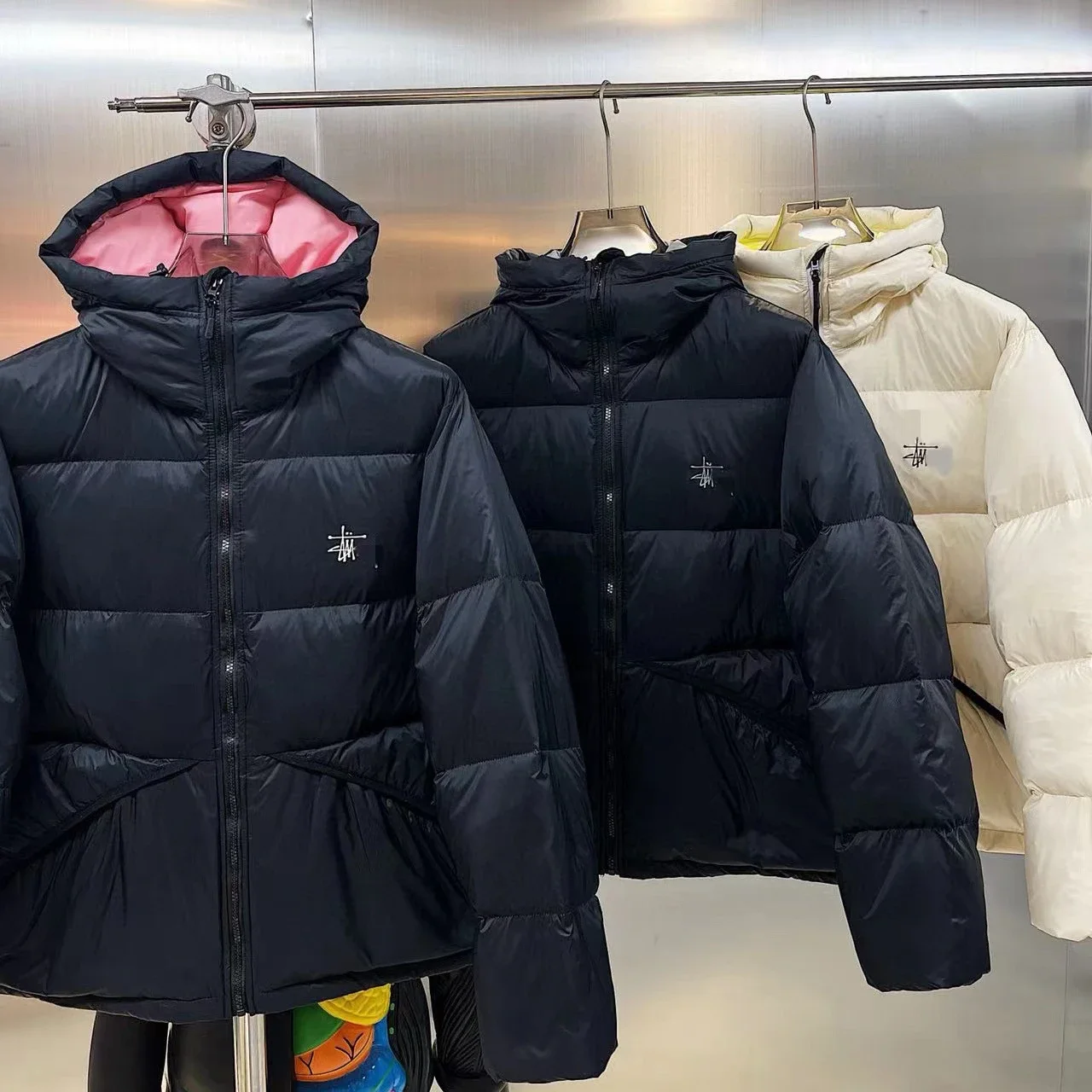 Stussy down jacket