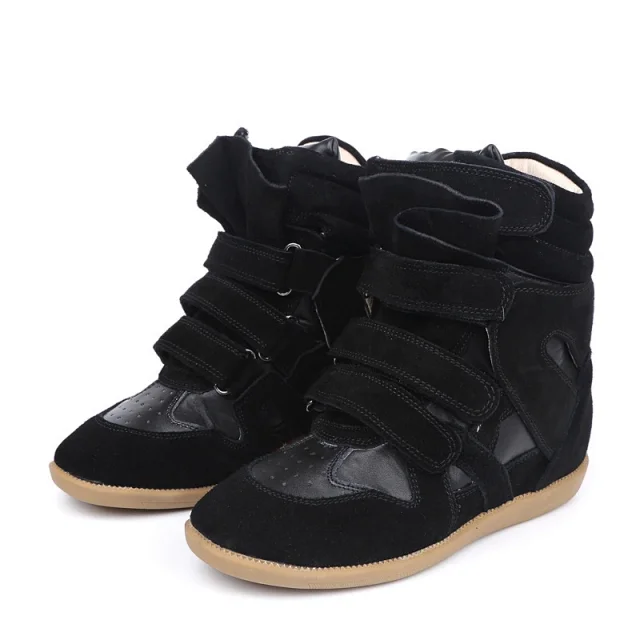 Isabel Marant Sneakers Bekett high-top wedge with hook-and-loop straps product detail image 24
