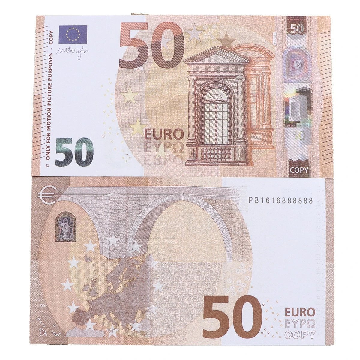 Euro - 50 (New Version Copy Reduced Size)