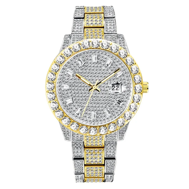 Missfox Watches Crystal-Embellished Quartz Watch with Date Display product detail image 10