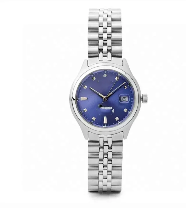 Vivienne Westwood Watches Quartz watch with orb-logo dial, date window and metal link bracelet product detail image 33