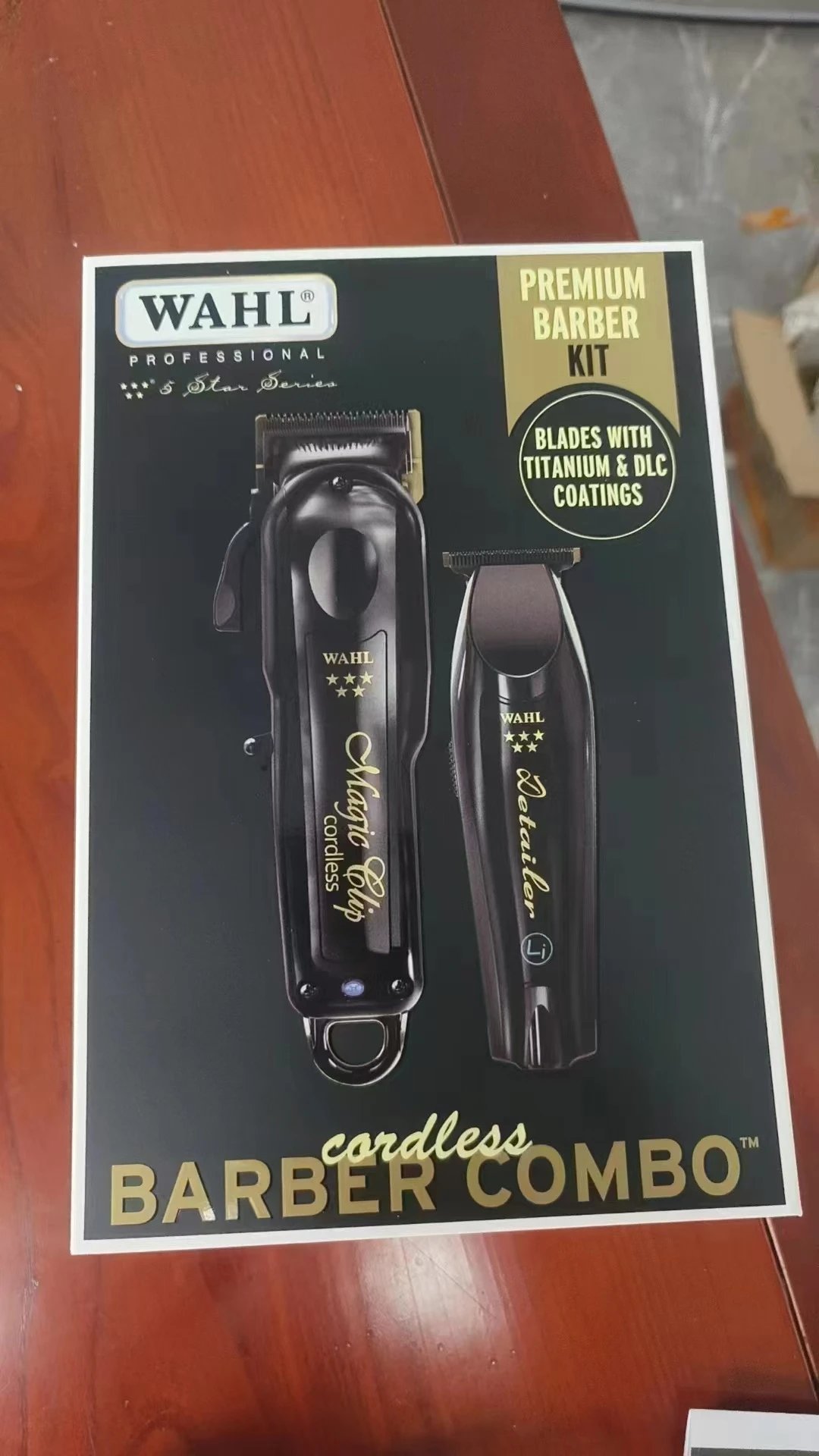 Wahl Magic Clip Cordless Burgundy Hair Clipper - 4