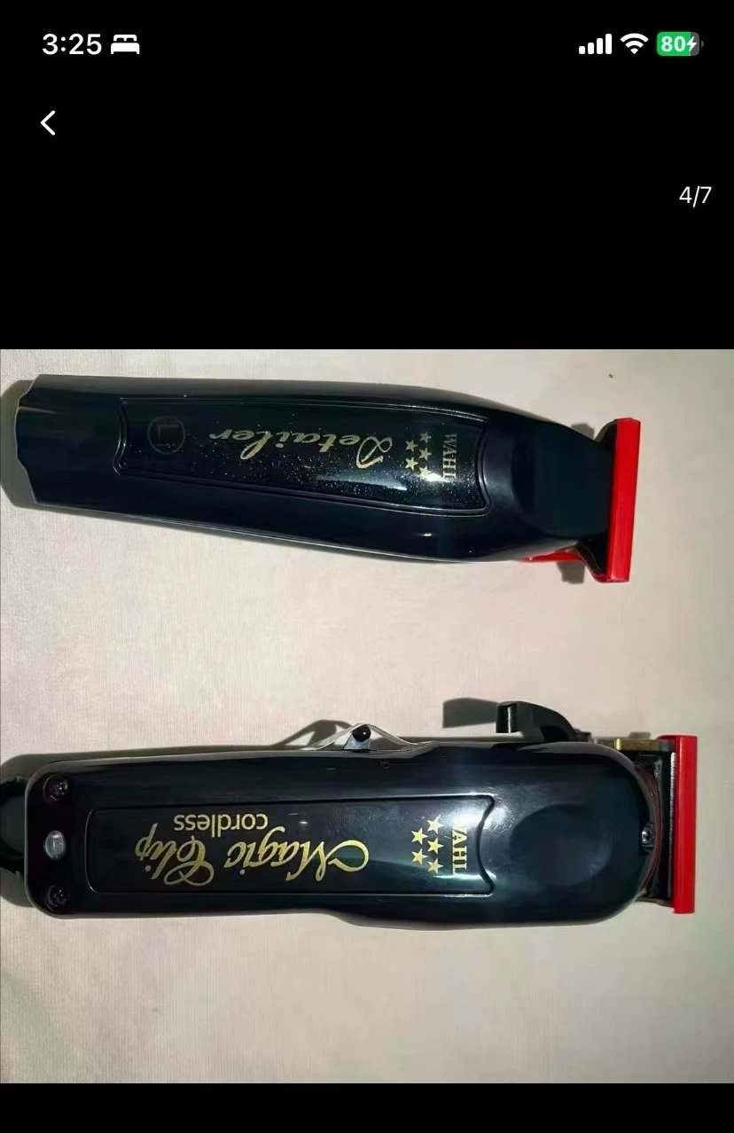 Wahl Magic Clip Cordless Burgundy Hair Clipper - 11