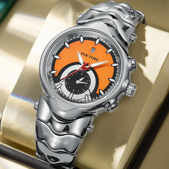PIN TIME Watches Alien-themed multi-dial bracelet watch product detail image 1