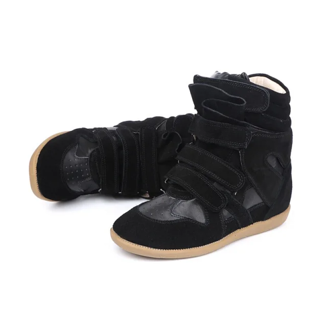 Isabel Marant Sneakers Bekett high-top wedge with hook-and-loop straps product detail image 26