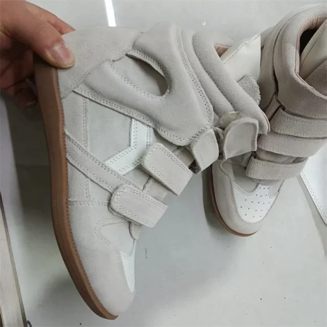 Isabel Marant Sneakers Bekett high-top wedge with hook-and-loop straps product detail image 30