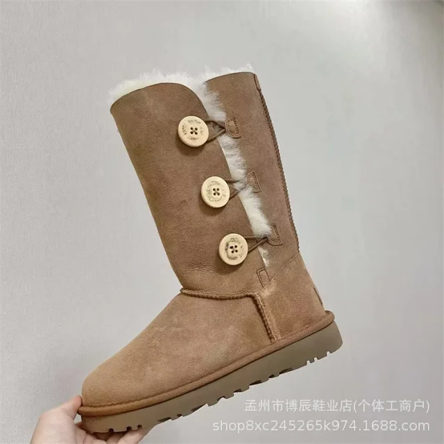 Unbranded Boots Faux Suede Shearling-Lined Snow product detail image 44