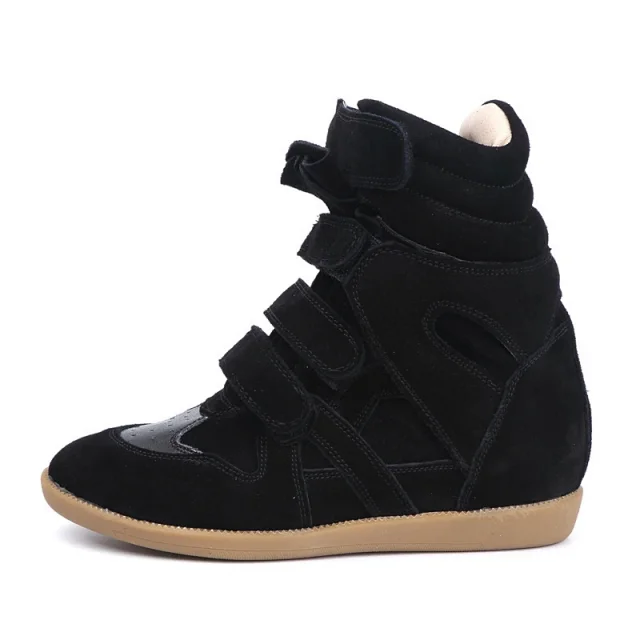 Isabel Marant Sneakers Bekett high-top wedge with hook-and-loop straps product detail image 20