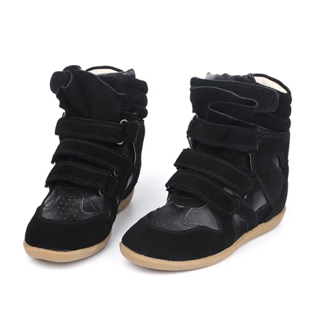Isabel Marant Sneakers Bekett high-top wedge with hook-and-loop straps product detail image 25