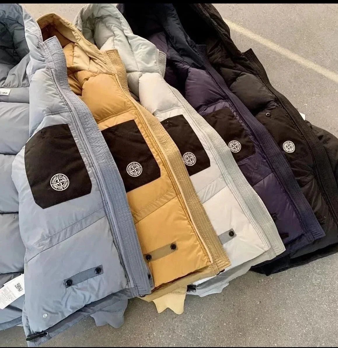 潮流拉链连帽外套棉服男女同款 5