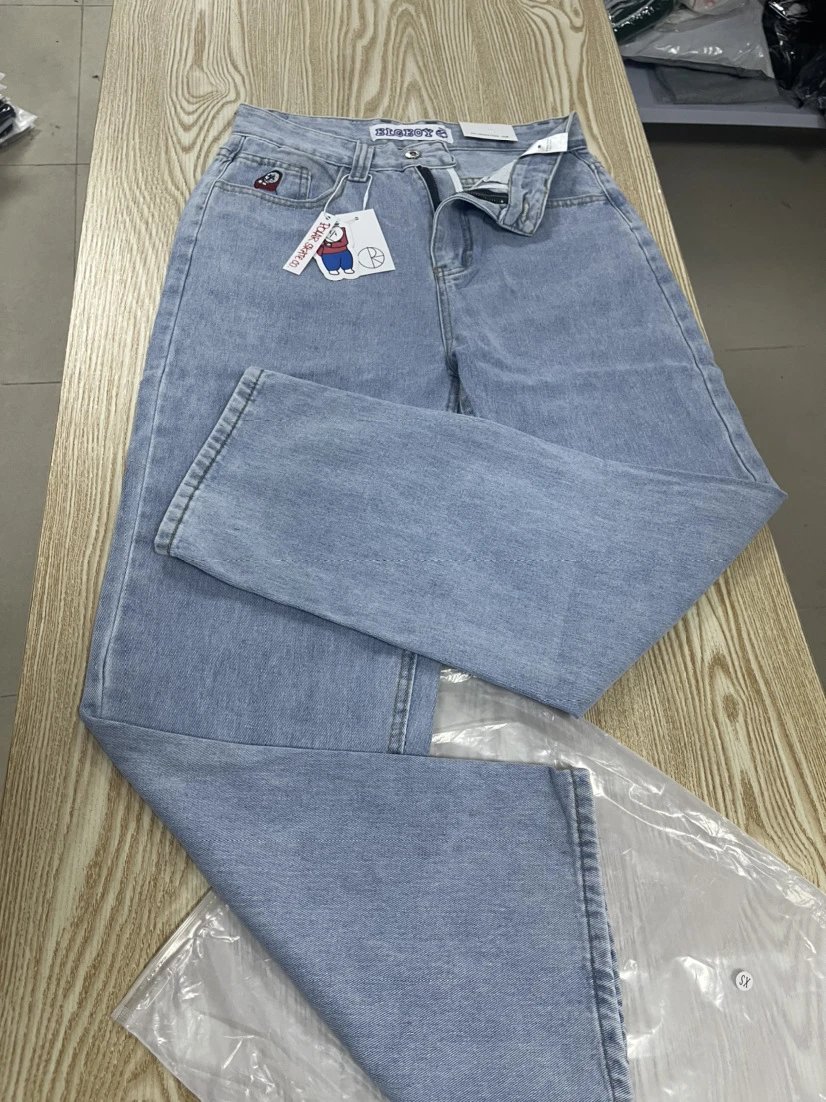 Stone Island Shadow Project Light Wash Relaxed Fit Jeans - 14
