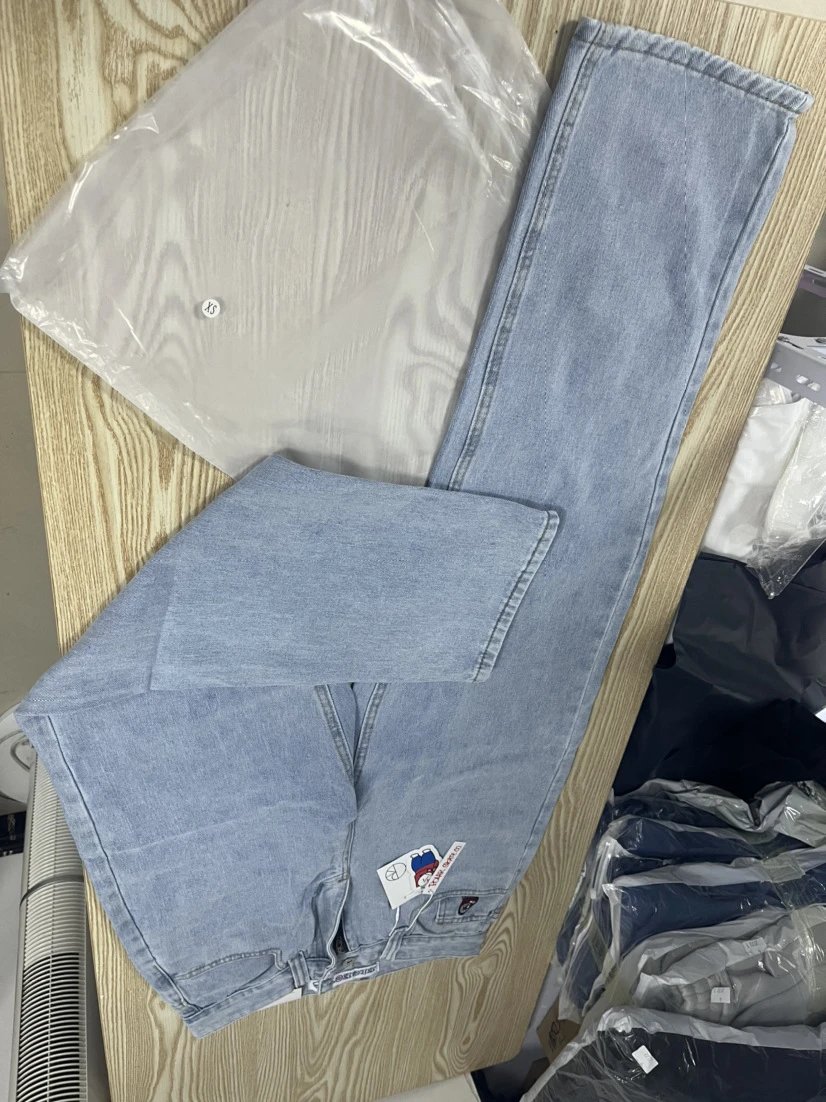 Stone Island Shadow Project Light Wash Relaxed Fit Jeans - 17