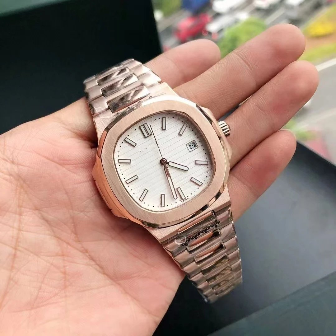 Tiffany & Co. Watches Octagonal bezel watch with horizontal textured dial and date display image 4