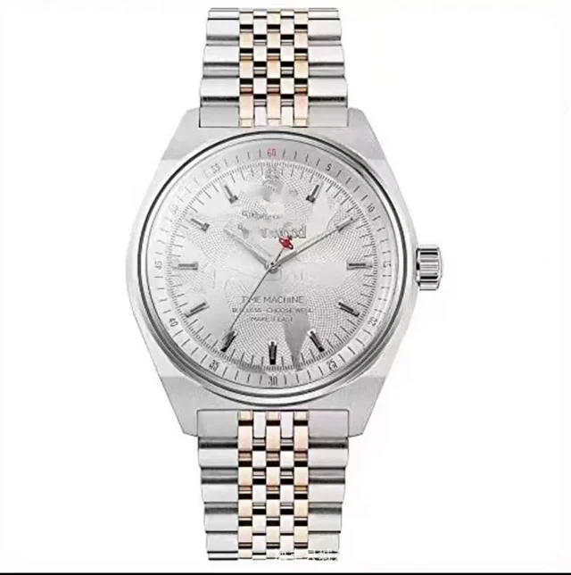 Vivienne Westwood Watches Quartz watch with orb-logo dial, date window and metal link bracelet product detail image 18