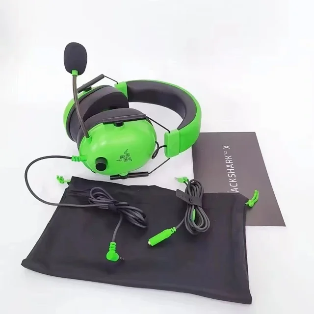 Razer Headphones BlackShark V2 X wired gaming headset product detail image 1
