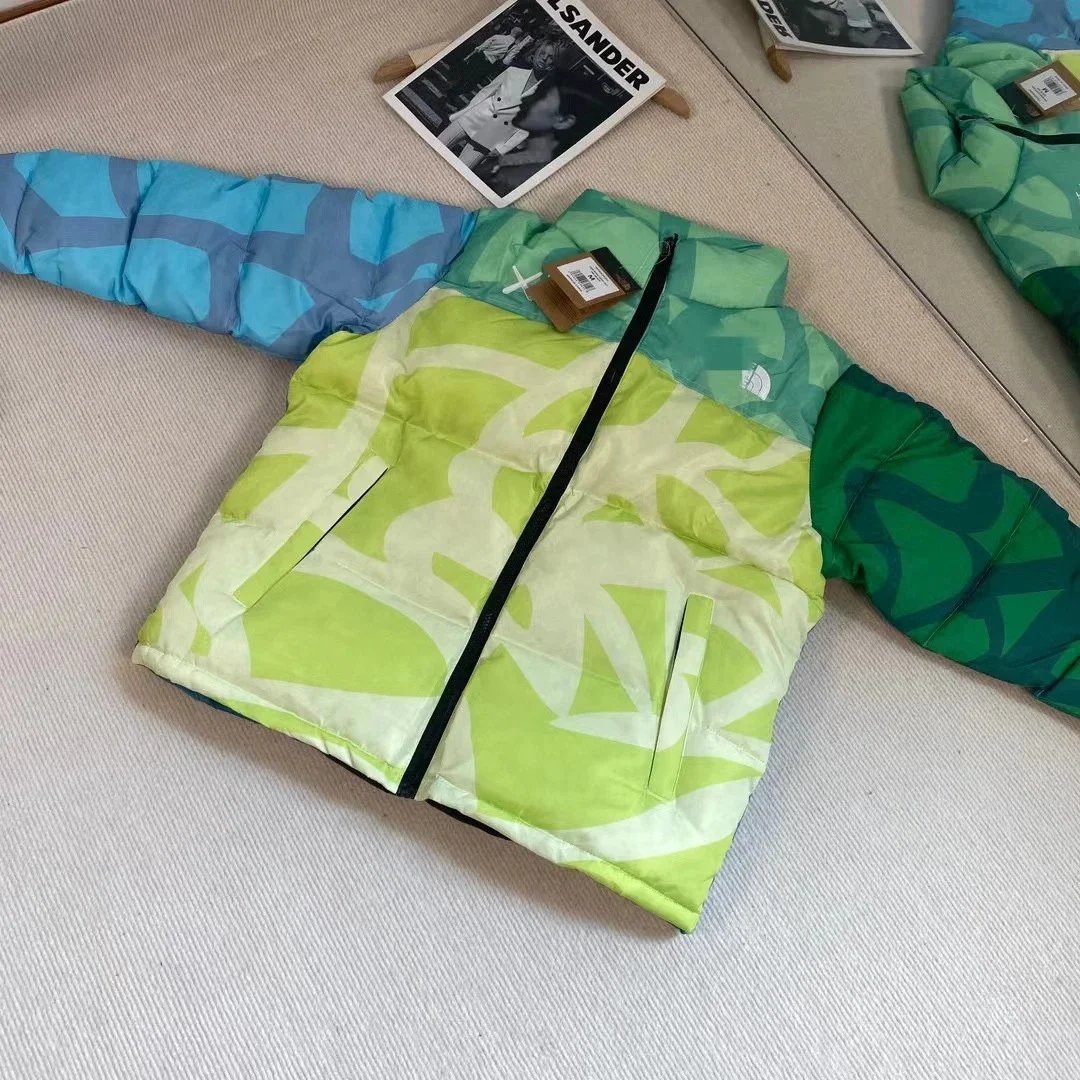 The North Face Down Jackets 1996 color-block puffer jacket image 2
