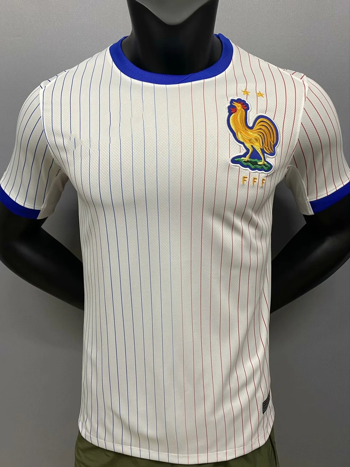 France National Team Retro Jersey Blue - 33