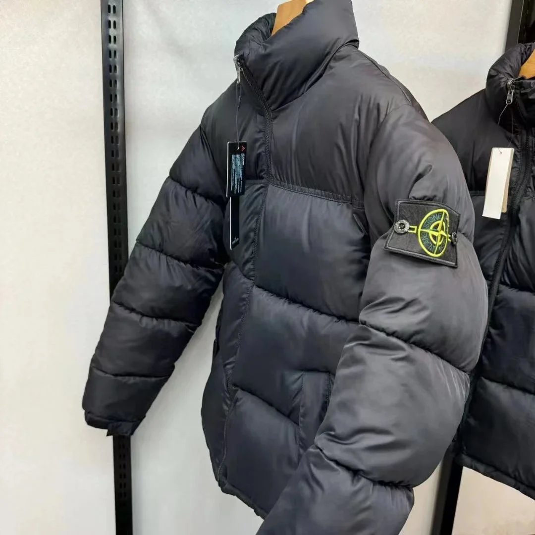 潮流拉链连帽外套棉服男女同款 12