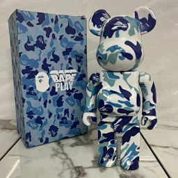 thumbnail for bearbrick400 Violent Bear Building Blocks Bear Camouflage Internet Red Trend Doll Ornament Gifts Wholesale Dropshipping