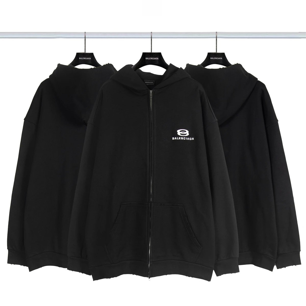 Balenciaga zip-up hoodie