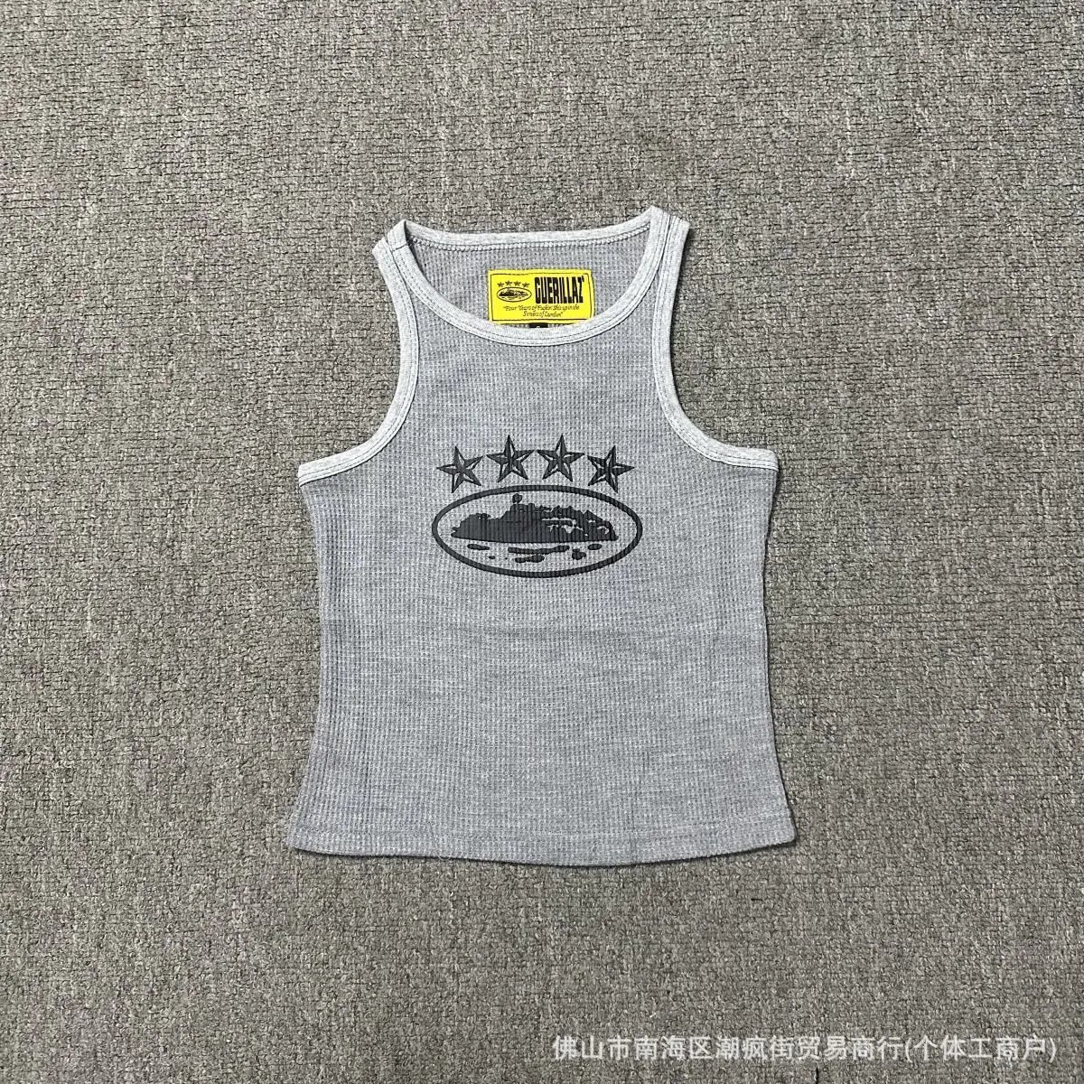 730# Women's Four-Star Tank Top Grey