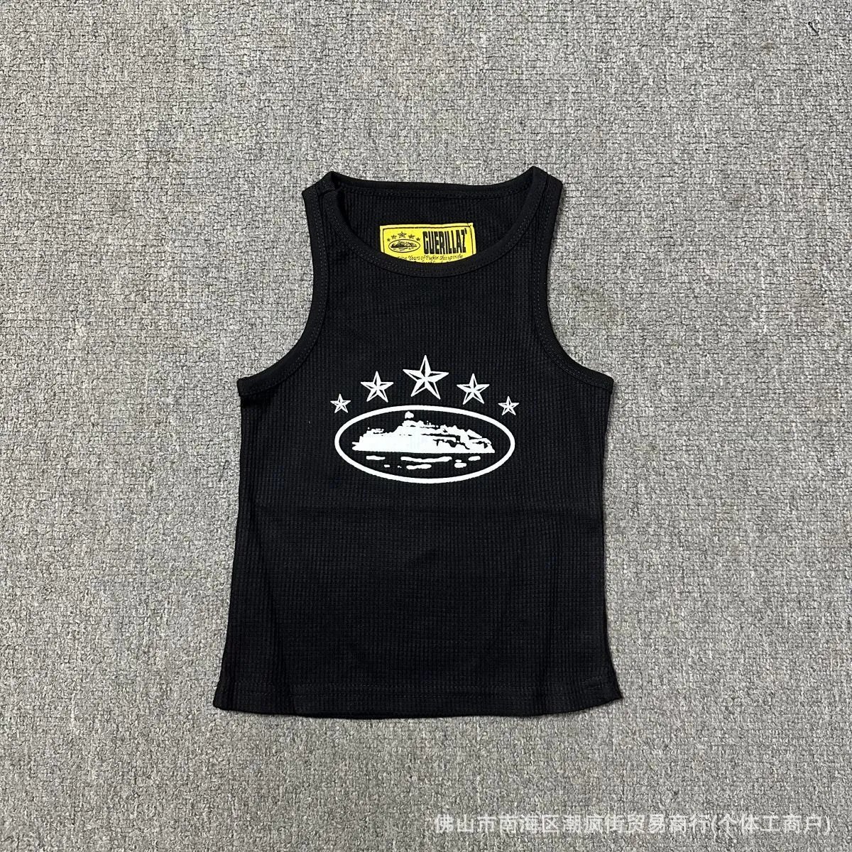 735# Women's Five-Star Tank Top Black