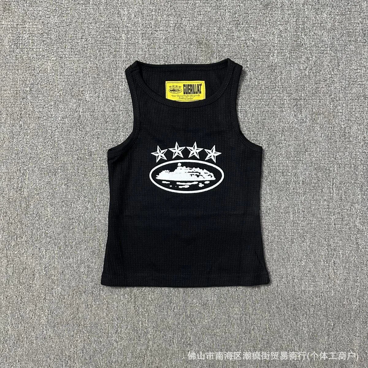 730# Women's Four-Star Tank Top Black