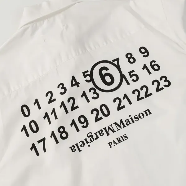 Design Oversized Shirt with Typography Print Black Shirt - 24