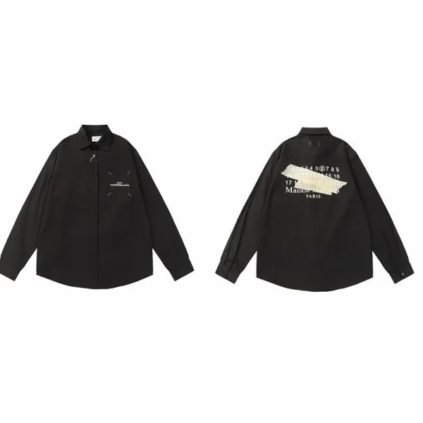 Maison Margiela Tabi Shirt Black Shirt - 1