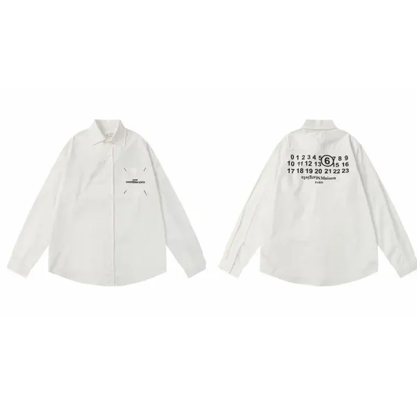 Design Oversized Shirt with Typography Print Black Shirt - 21