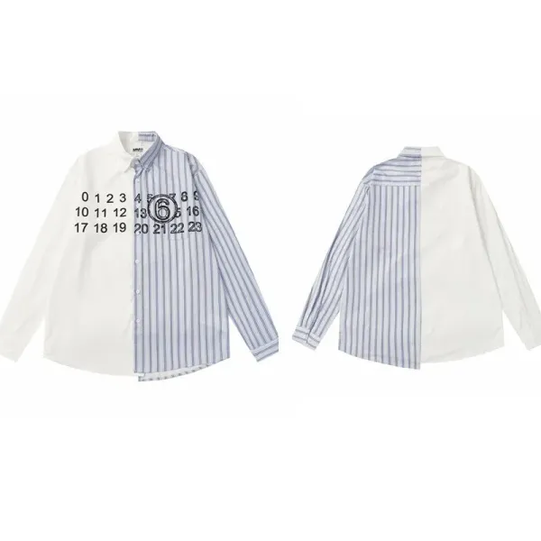 Design Oversized Shirt with Typography Print Black Shirt - 9
